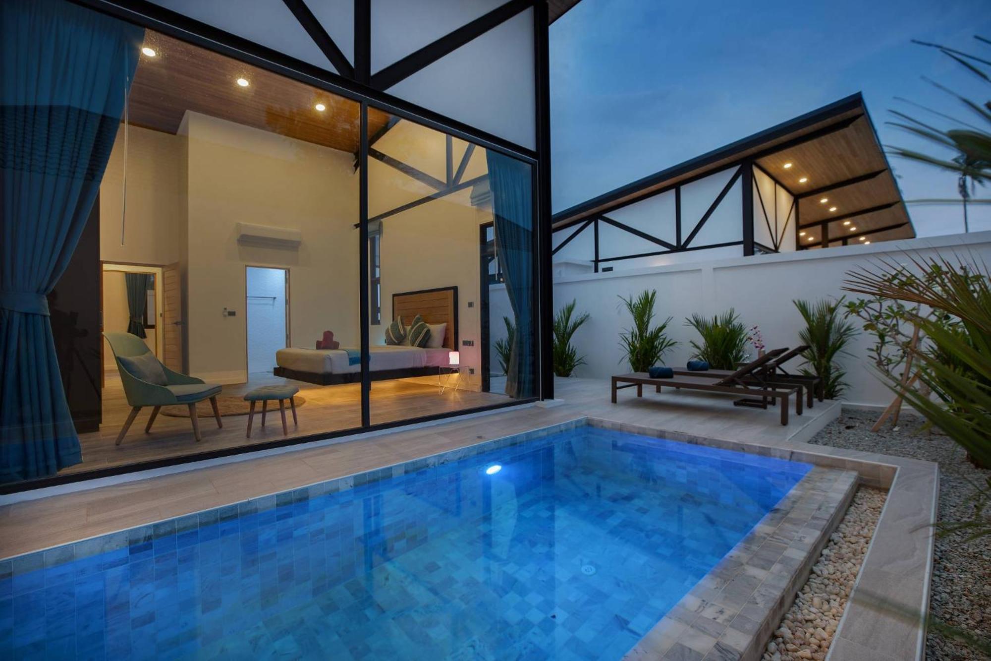 Trendy & New 19M Oxygen Pool Villa Sunset Garden 10 In Rawai Ban Saiyuan Extérieur photo