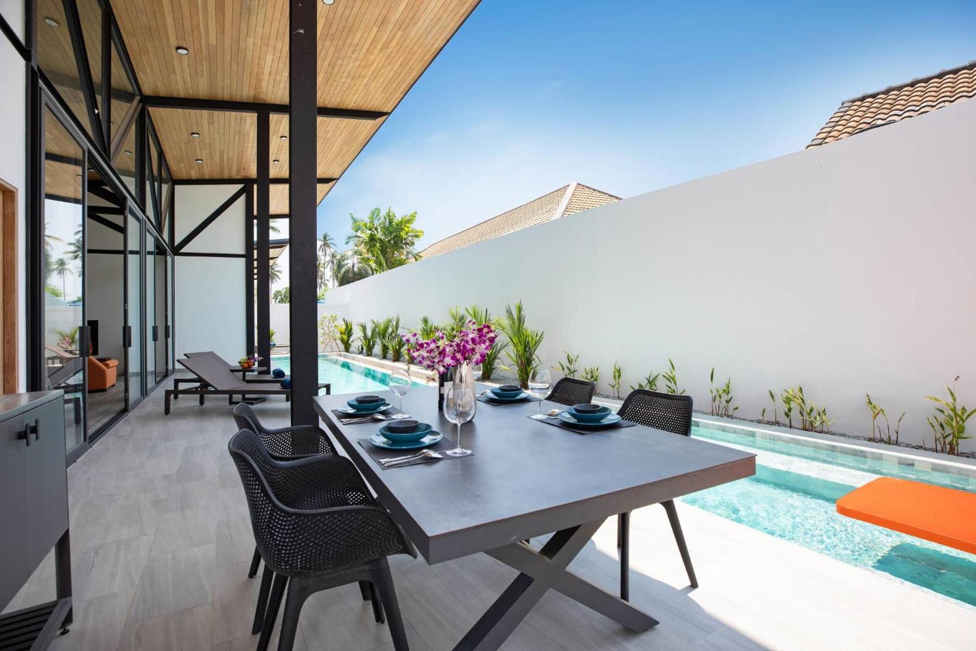 Trendy & New 19M Oxygen Pool Villa Sunset Garden 10 In Rawai Ban Saiyuan Extérieur photo